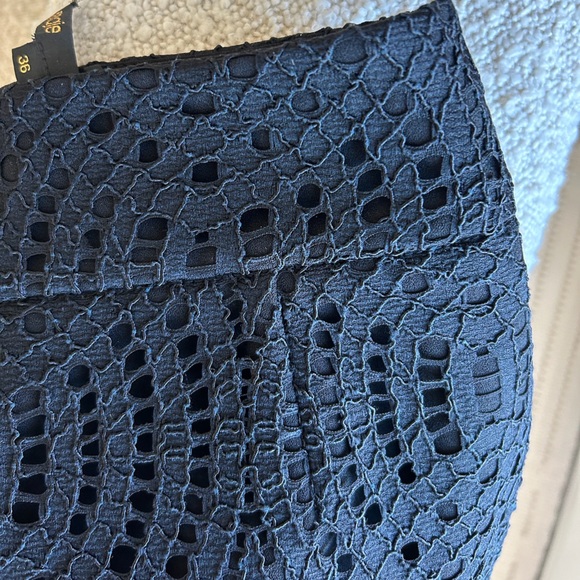 Maje black patterned skirt - Picture 3 of 10